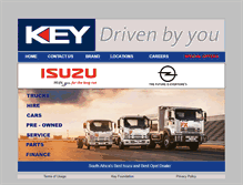 Tablet Screenshot of keygroup.co.za